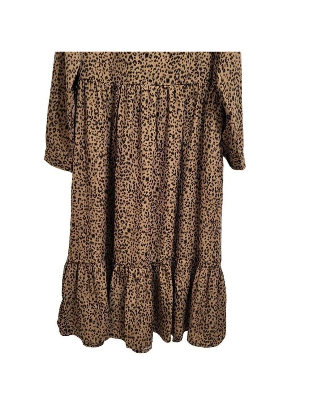 Never Fully Dressed Leopard Midi Dress sz‎ 8 - Picture 6 of 10